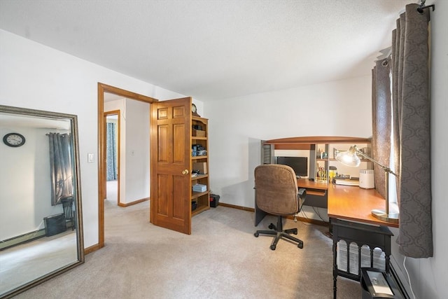 10 Manoogian Cir, Milford, MA 01757 - office area featuring light carpet and baseboards