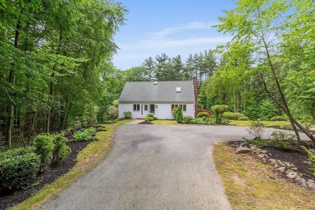 13 Long Ridge Rd, Acton, MA 01720 - cape cod-style house with driveway and a chimney