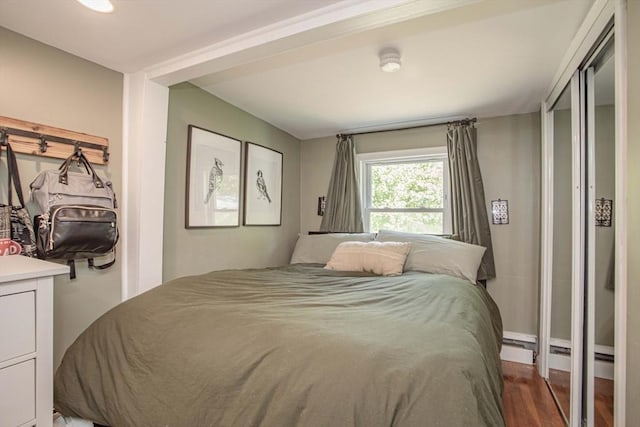 37 Raleigh Rd, Weymouth, MA 02189 - bedroom with dark wood finished floors