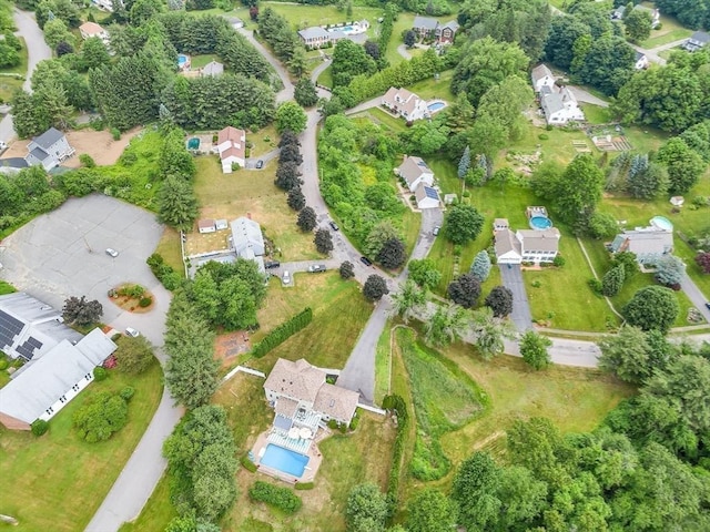 72 Rinnock Rd, Fitchburg, MA 01420 - aerial view of property and surrounding area featuring nearby suburban area and a pool