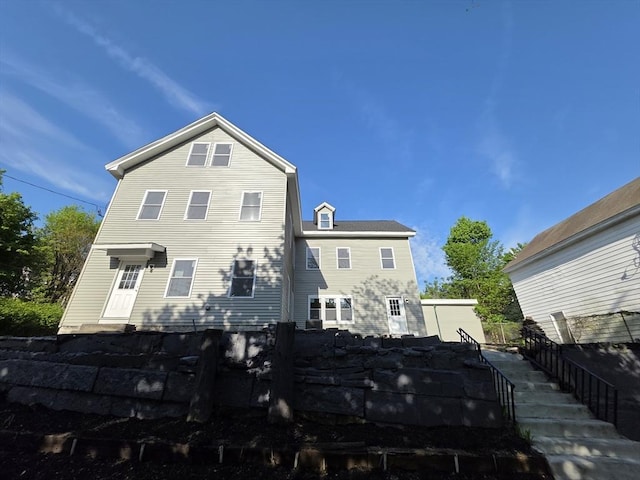 view of rear view of house
