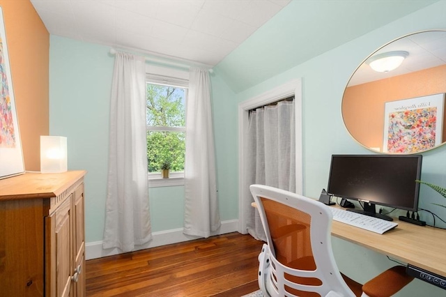 12 Fern St, Chelmsford, MA 01824 - office area featuring wood finished floors and baseboards