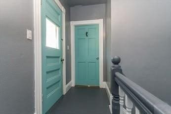 view of doorway to outside