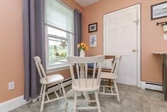 view of dining space