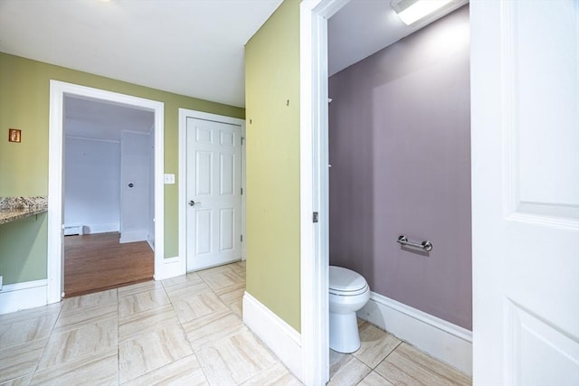 bathroom with toilet