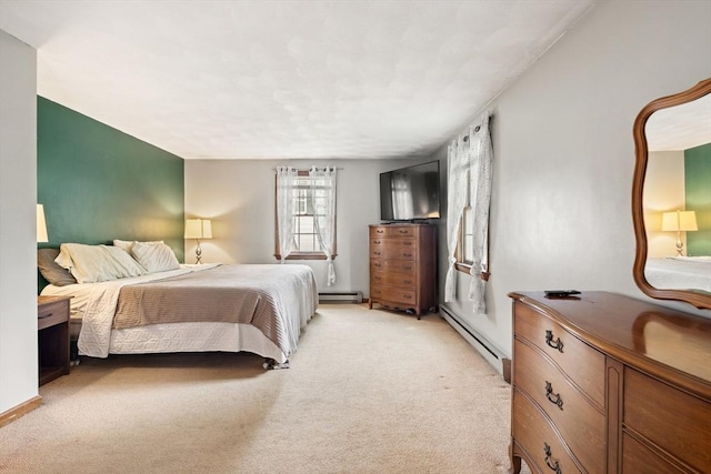 15 Dale St, Methuen, MA 01844 - bedroom with a baseboard radiator and light colored carpet