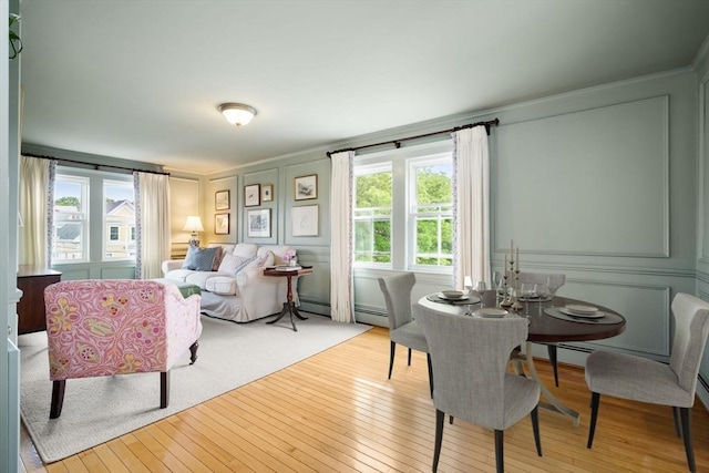 35 Ocean Ave Unit 3, Salem, MA 01970 - dining room with hardwood / wood-style flooring and ornamental molding