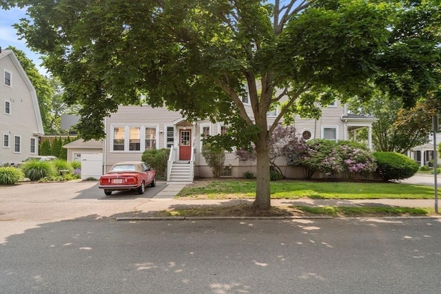 35 Ocean Ave Unit 3, Salem, MA 01970 - view of front of house with a garage and driveway
