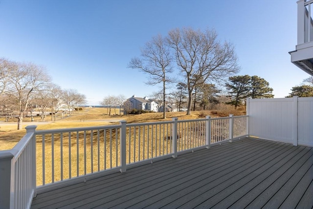 11 Fairway Dr Unit Oceanview, Plymouth, MA 02360 - deck featuring a lawn