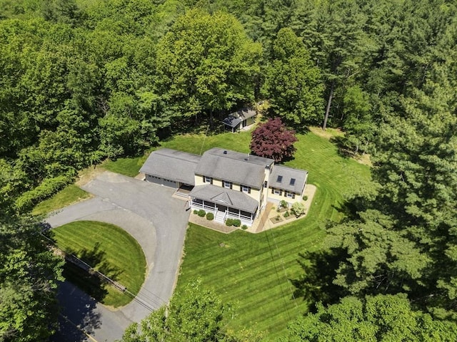 299 Reedy Meadow Rd, Groton, MA 01450 - view of subject property with a heavily wooded area
