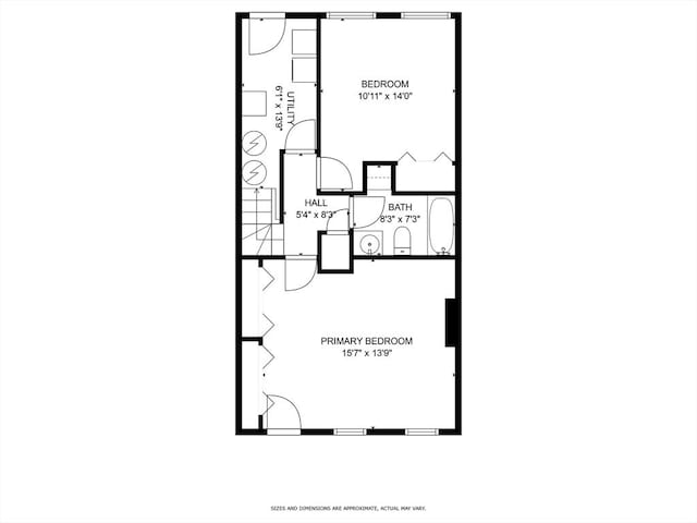 289 K St, Boston, MA 02127 - floor plan / room layout
