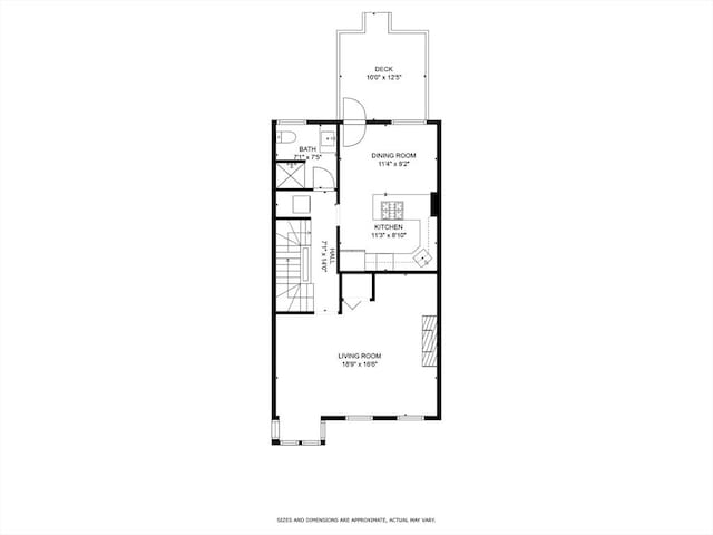 289 K St, Boston, MA 02127 - floor plan / room layout