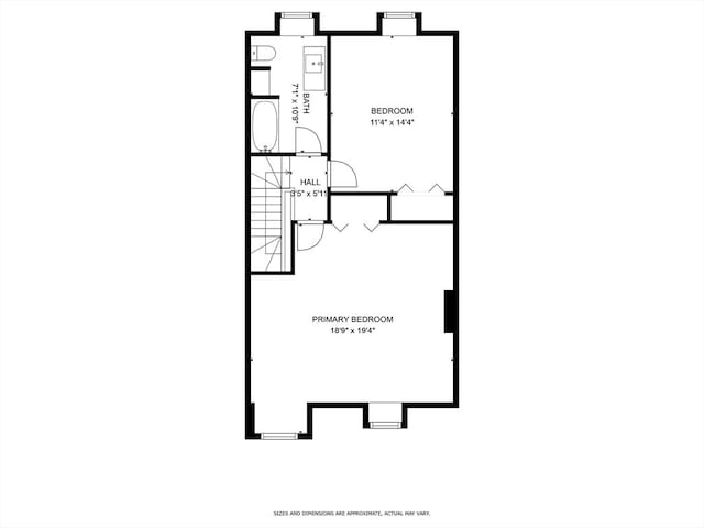 289 K St, Boston, MA 02127 - floor plan / room layout