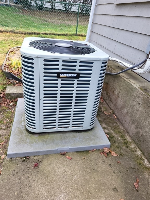 details featuring cooling unit