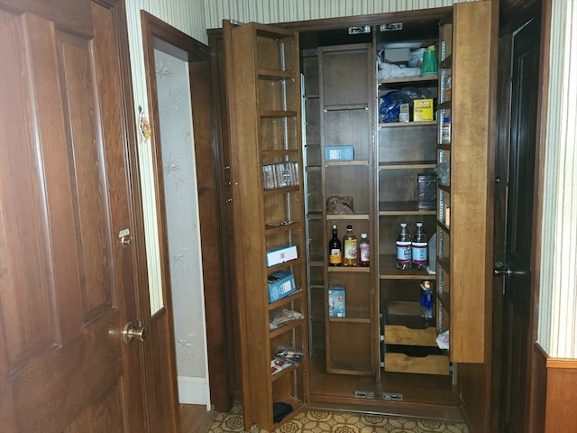 view of pantry