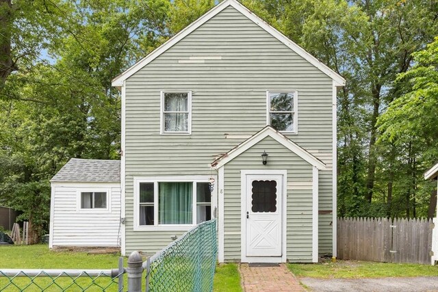 8 Stones Corner Rd, Berlin, MA 01503 - view of front facade featuring a shingled roof