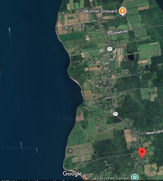 460 W Main Rd, Little Compton, RI 02837 - aerial overview of property's location