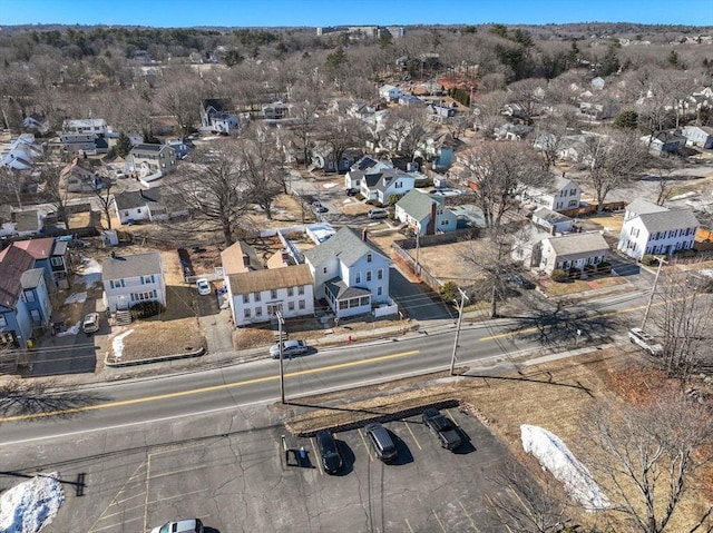 birds eye view of property featuring a residential view