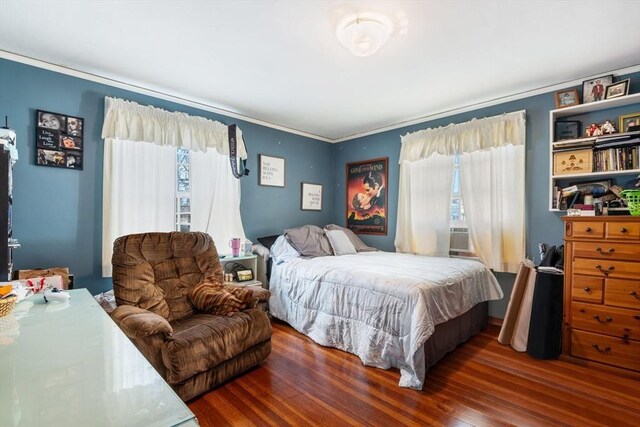 46 Central Ave, Newton, MA 02460 - bedroom featuring wood finished floors
