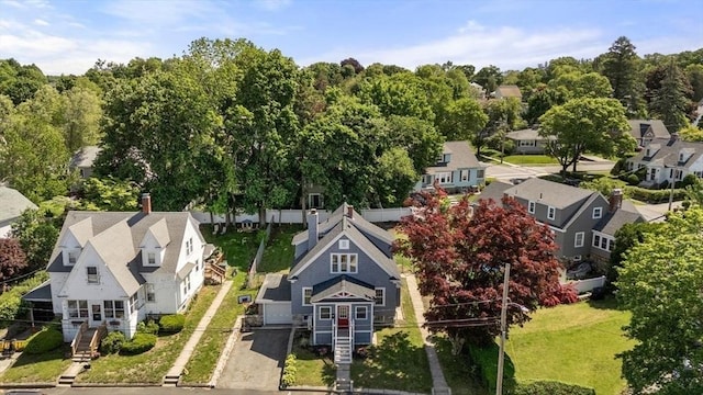 28 Saltonstall Rd, North Andover, MA 01845 - aerial view of residential area