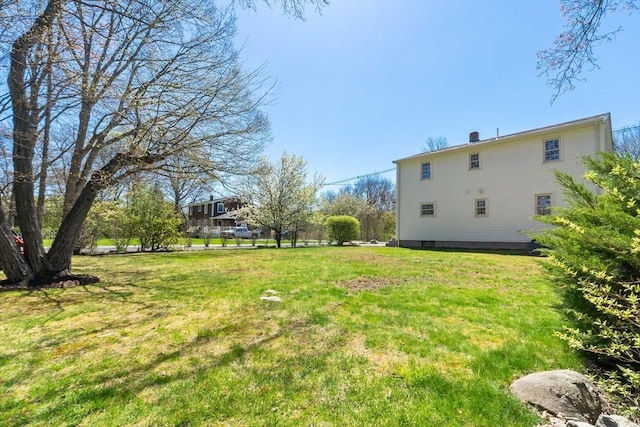 view of yard