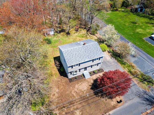 drone / aerial view