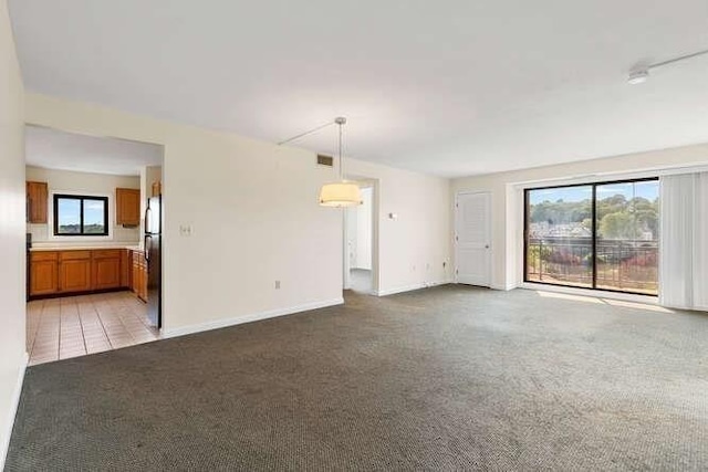 196 Locust Unit 2-508, Lynn, MA 01904 - unfurnished living room with light carpet and baseboards