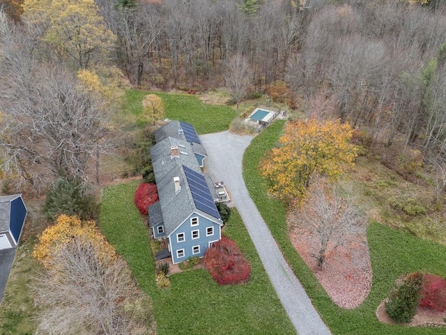 aerial view