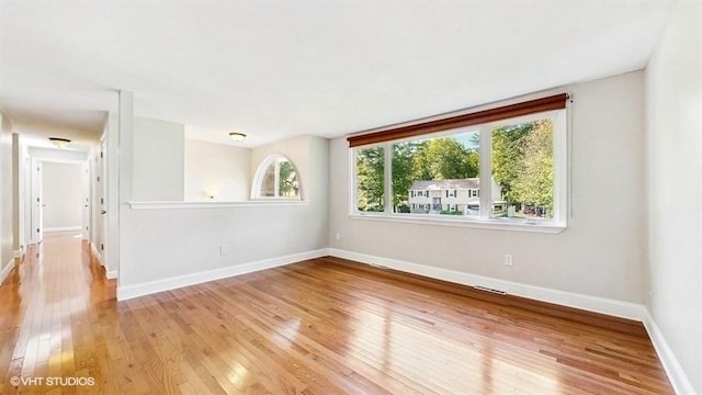 4 Gary Rd, Norton, MA 02766 - spare room with light wood-style floors and baseboards