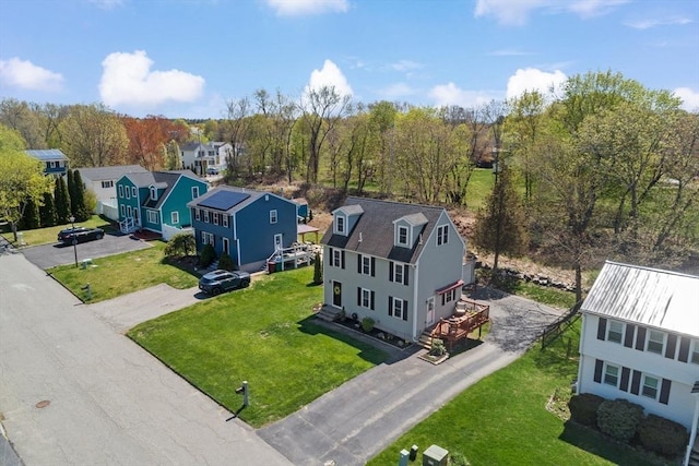 drone / aerial view