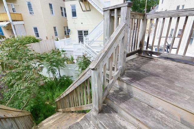 51 Garfield Ave, Revere, MA 02151 - wooden terrace featuring stairs