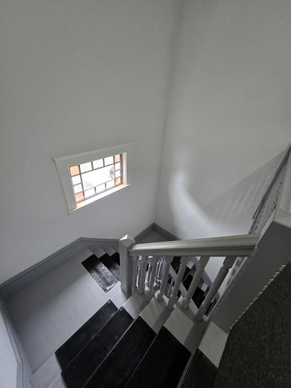 view of stairs