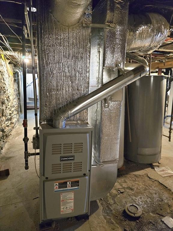 utilities featuring water heater