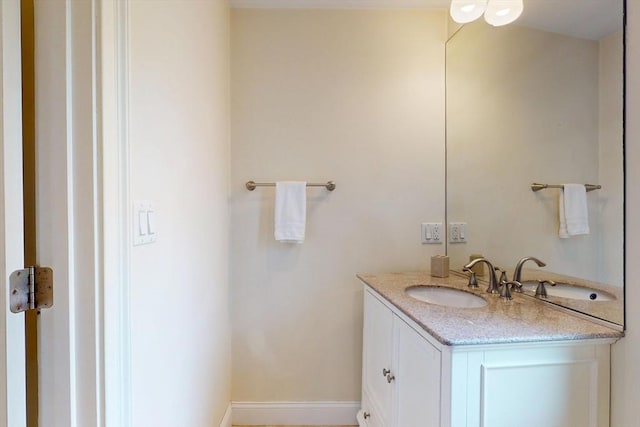 10 Bradbury St Unit 10, Boston, MA 02134 - bathroom with vanity and baseboards