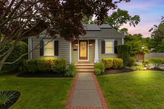 1029 Joyce St, New Bedford, MA 02745 - view of front of property featuring solar panels