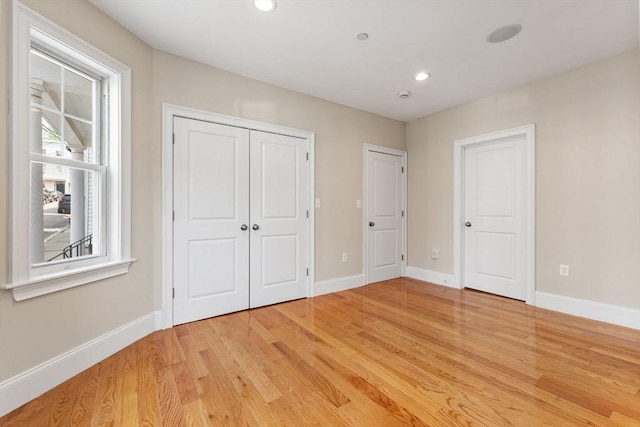20 Winfield St Unit 1, Boston, MA 02127 - unfurnished bedroom with light wood-style floors and recessed lighting
