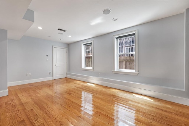 20 Winfield St Unit 1, Boston, MA 02127 - spare room featuring light wood finished floors and recessed lighting