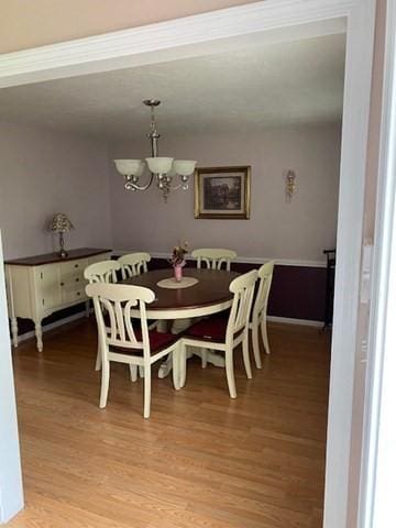 19 Camelot Ct Unit 19, Stoughton, MA 02072 - dining area with light wood finished floors and a chandelier