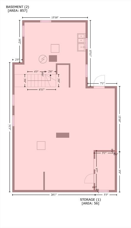 91 Tudor St, Chelsea, MA 02150 - floor plan / room layout
