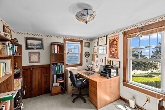 45 Rocky Nook Ave, Kingston, MA 02364 - office area with light carpet