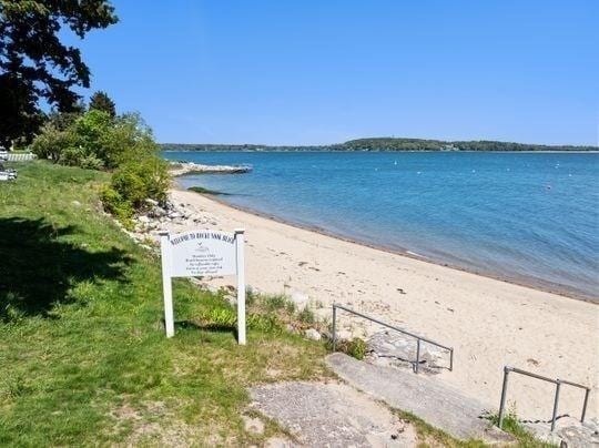 45 Rocky Nook Ave, Kingston, MA 02364 - water view featuring nearby beach