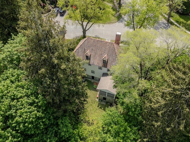 7 Argyle St, Worcester, MA 01609 - view from above of property