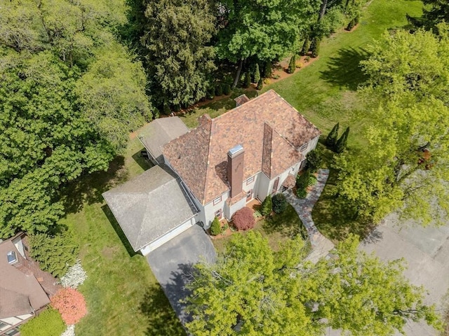 7 Argyle St, Worcester, MA 01609 - view from above of property