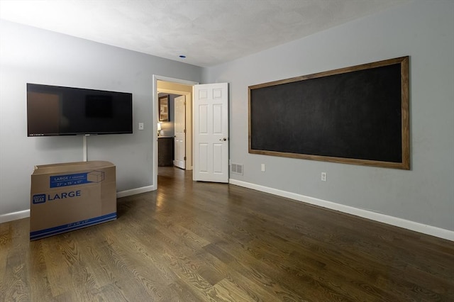 357 Ledge Rd, Seekonk, MA 02771 - unfurnished living room featuring baseboards, visible vents, and wood finished floors