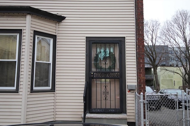 view of property entrance