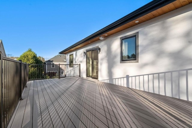 57 Mayflower Rd, Needham, MA 02492 - view of wooden terrace
