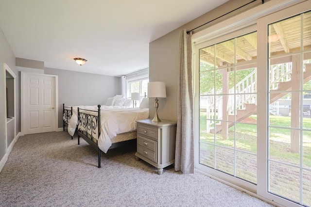 1 Washington Ct Unit 1, Uxbridge, MA 01569 - bedroom featuring light carpet and baseboards