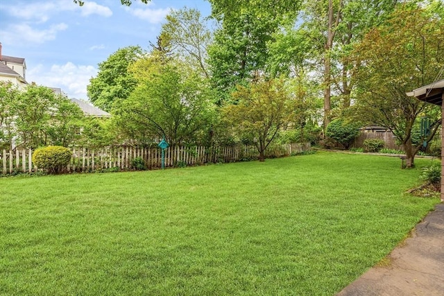 view of yard