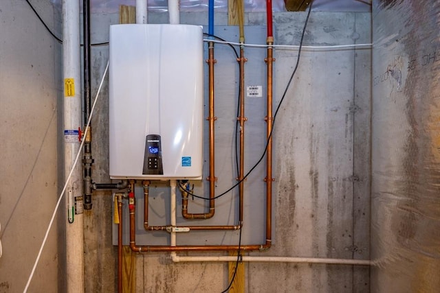 11 Liberty Ave, Burlington, MA 01803 - utility room with water heater