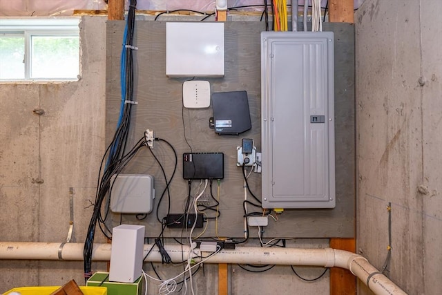 11 Liberty Ave, Burlington, MA 01803 - utility room with electric panel